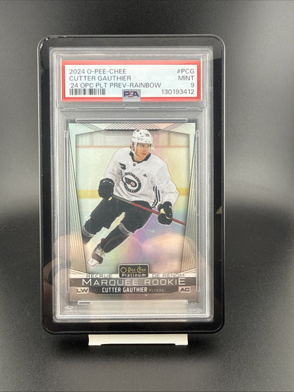 2024 UPPER DECK O-PEE-CHEE 2024-25 OPC PLATINUM PREVIEWS #PCG CUTTER GAUTHIER