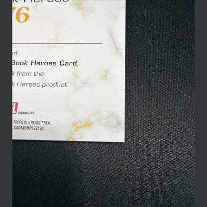 2025 Topps Comic Book Heroes Golden Anniversary Hulk #41 Black 1/10