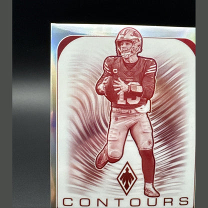 Brock Purdy #28 2025 Panini Phoenix Contours