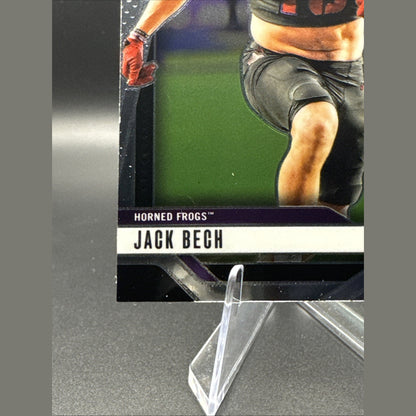 2025 Panini Prizm Draft Football Card #118 Silver Rookie Jack Bech