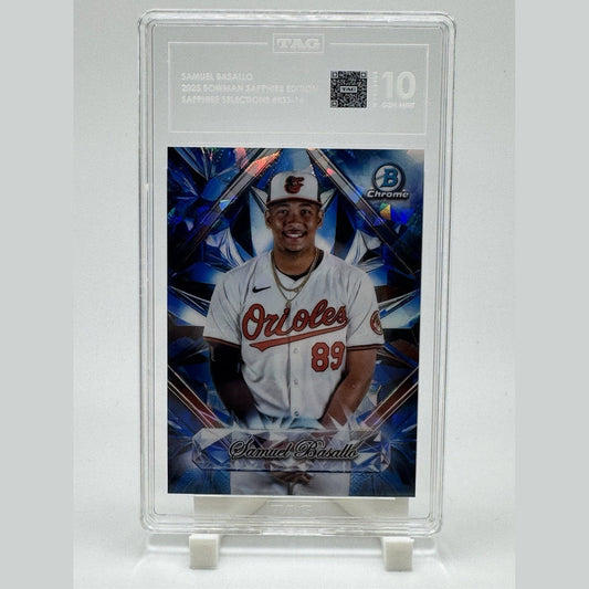 2025 Bowman Sapphire Samuel Basallo Selections #BSS-16 Orioles