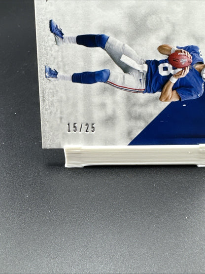 2019 Panini Majestic - Majestic Rookie Materials Daniel Jones #RM-DJ Gold 15/25