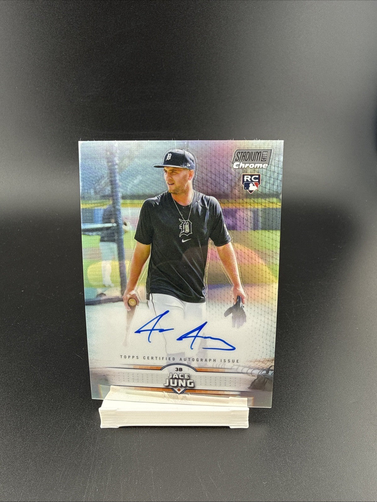 Jace Jung Autograph RC 2025 Topps Stadium Club #SCCA-JJ