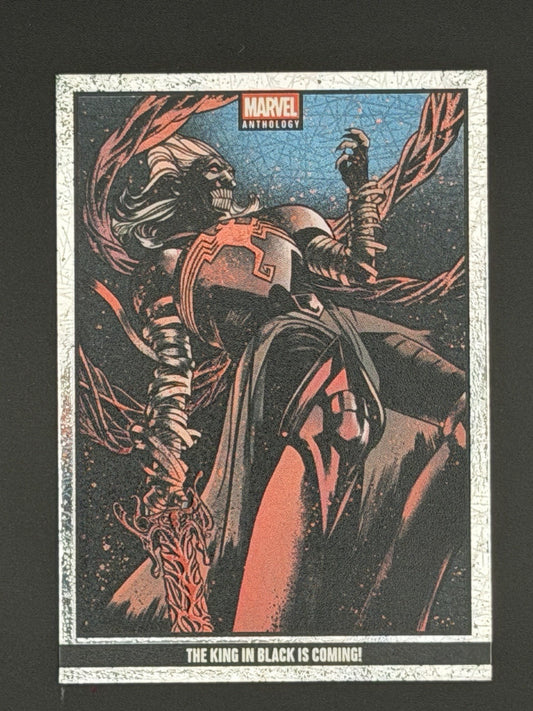2025 Panini Marvel Anthology  King In Black Is Coming Sparkle Holo /300 94
