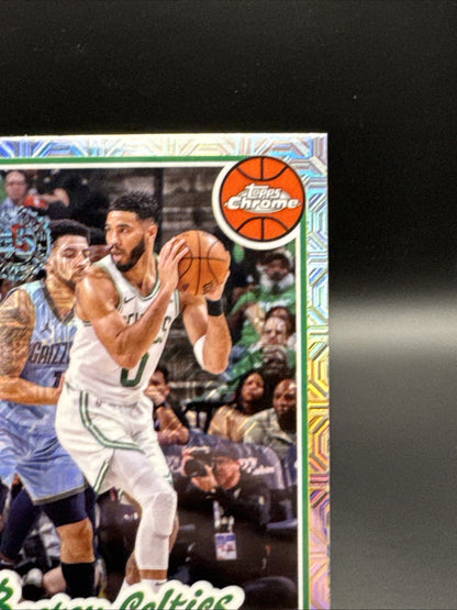 2025-26 Topps Jayson Tatum 1980-81 Chrome Mojo Refractor #TC-JT Celtics