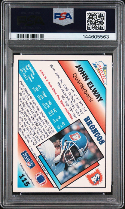 1991 Pacific - John Elway #115