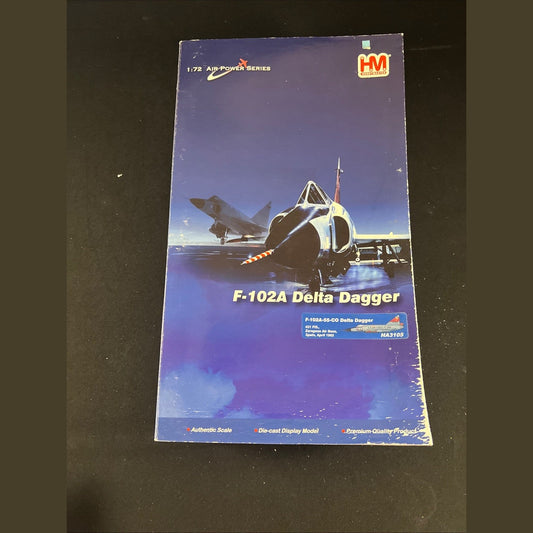 Hobby Master F-102A Delta Dagger HA3115 Cali Air N’tnl Guard Early 1970’s 1:72