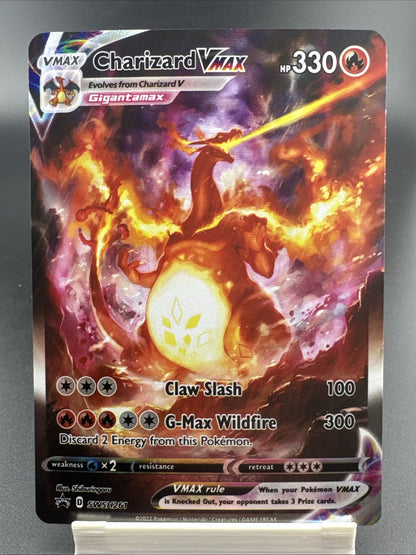 Pokemon TCG SWSH: Sword & Shield Promo Cards #SWSH261 Charizard VMAX Holo