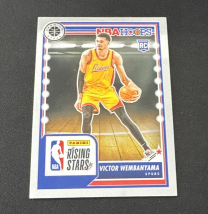 2024 Nba Hoops Premium Stock Rising Stars Victor Wembanyama  Silver Prizm (RC)