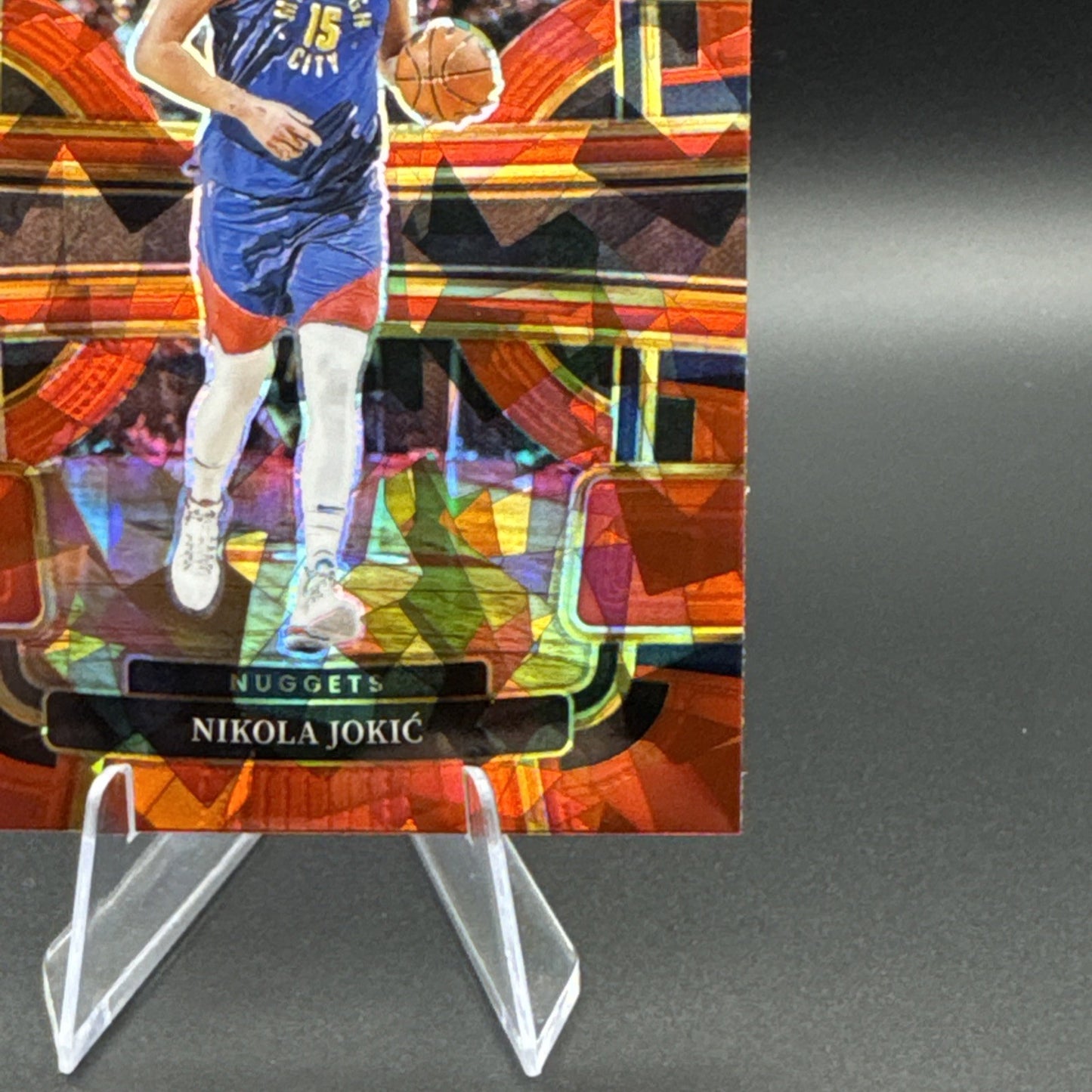 2023-24 Select Nikola Jokic Red Cracked Ice Prizm #32 Concourse