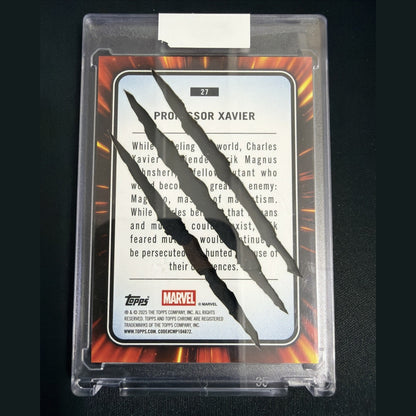 Topps Chrome Marvel Professor Xavier Clawed Variation 2025 14/20