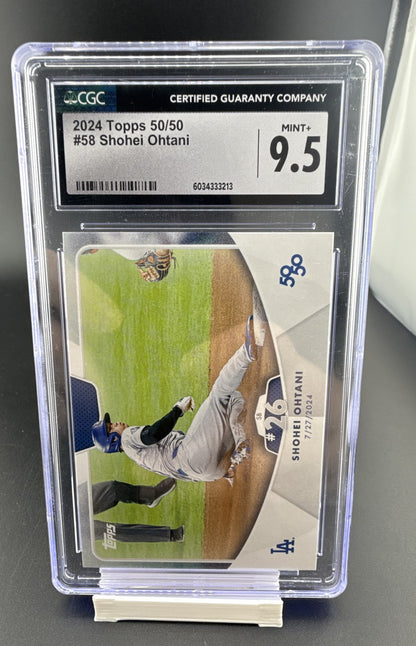 2024 Topps 50/50: Shohei Ohtani - Shohei Ohtani #58