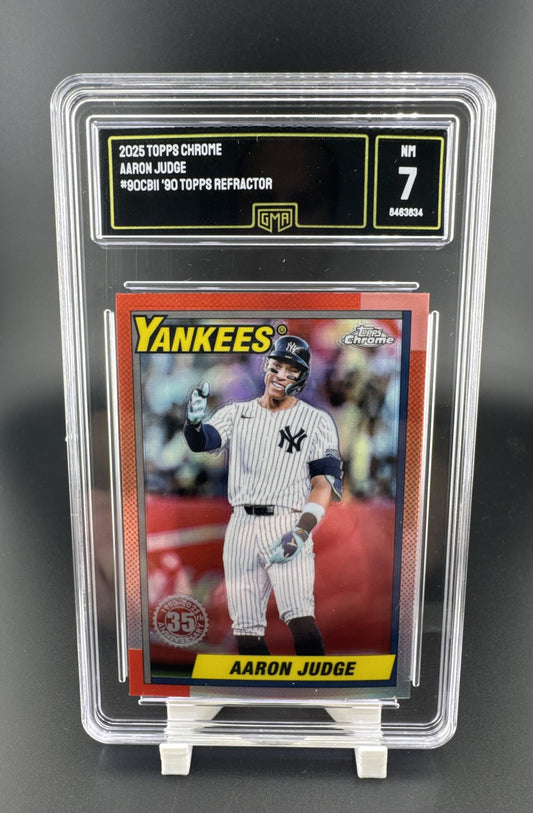 2025 Topps Chrome - 1990 Topps Baseball Aaron Judge #90CB-11