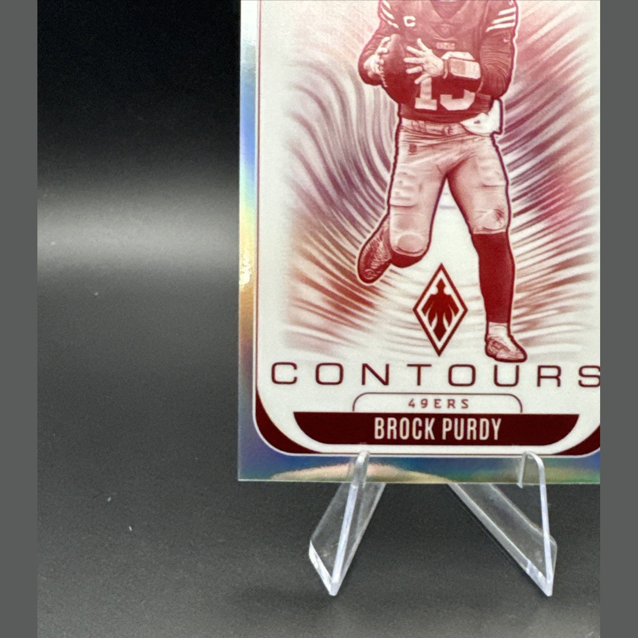 Brock Purdy #28 2025 Panini Phoenix Contours
