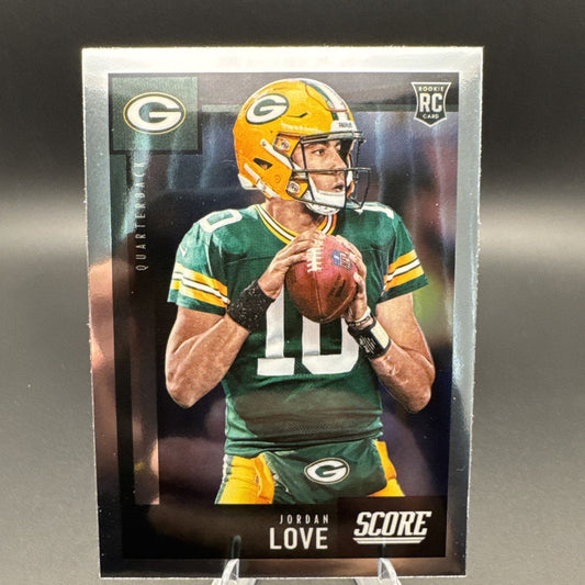 2020 Panini Score Silver #444 Jordan Love Rookie