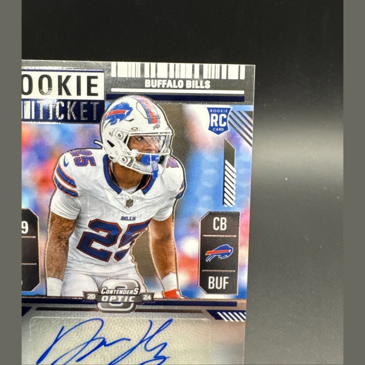 2024 Panini Contenders Optic Rookie Ticket Autographs Daequan Hardy Auto #189