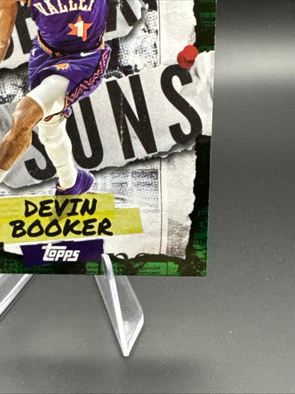 2025-26 Topps - The Daily Dribble Devin Booker #DD-16 /99 Green