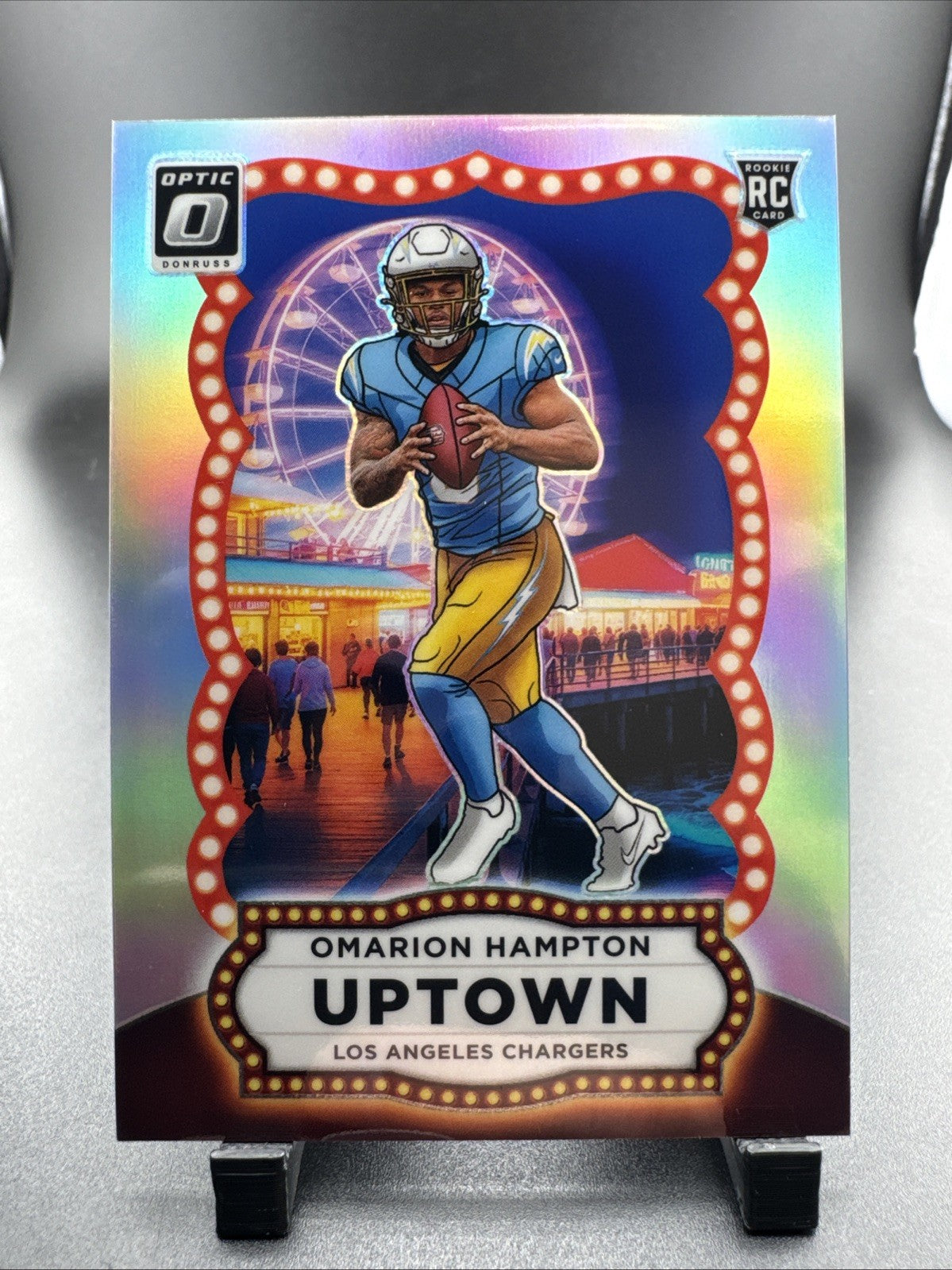 2025 Panini Optic Donruss Omarion Hampton "UPTOWN" #16 Rookie Card