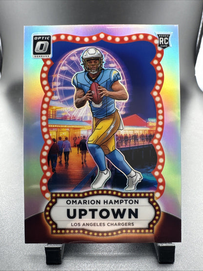 2025 Panini Optic Donruss Omarion Hampton "UPTOWN" #16 Rookie Card