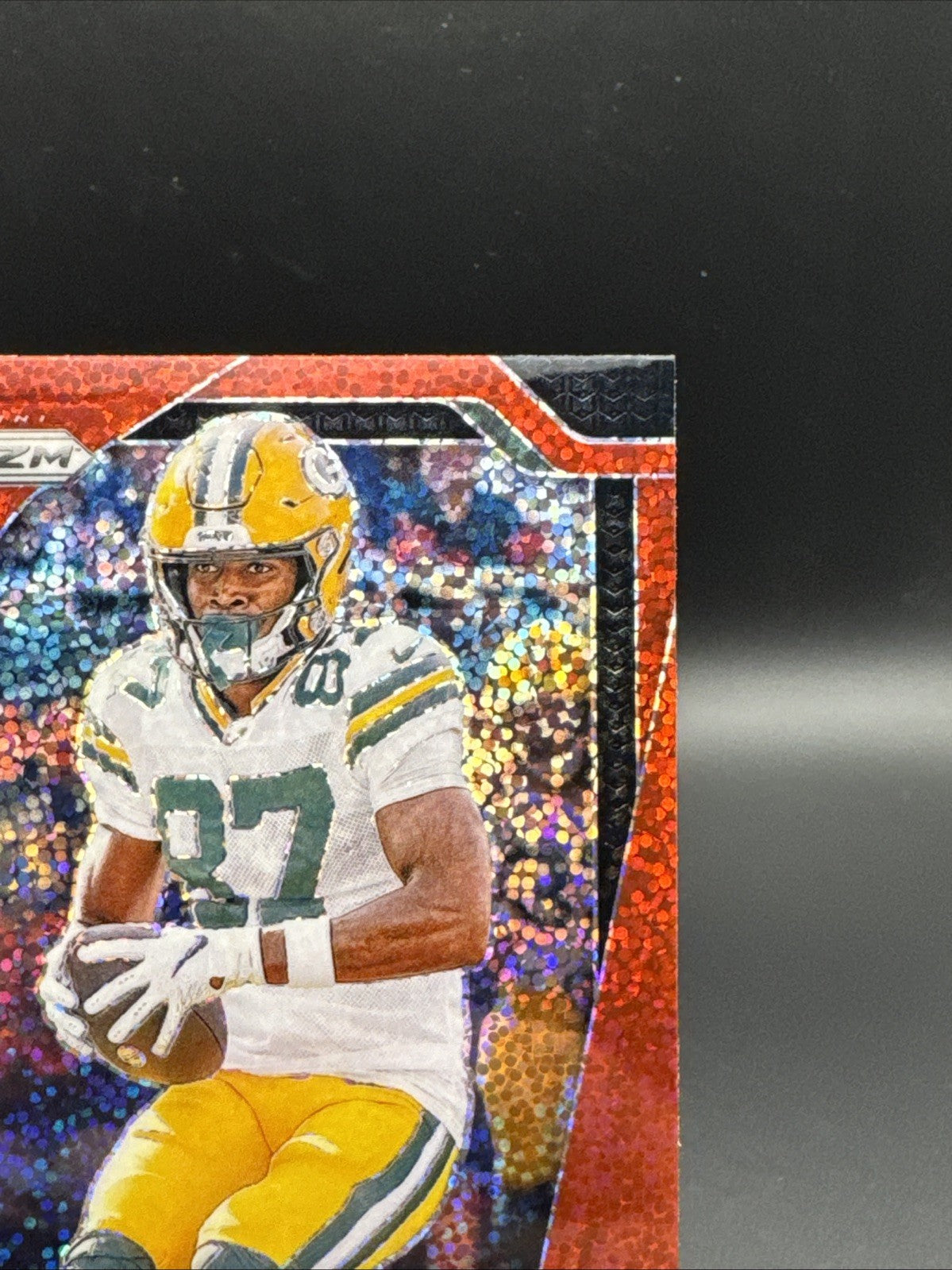 2024 Prizm Romeo Doubs Red Sparkle #104 Packers