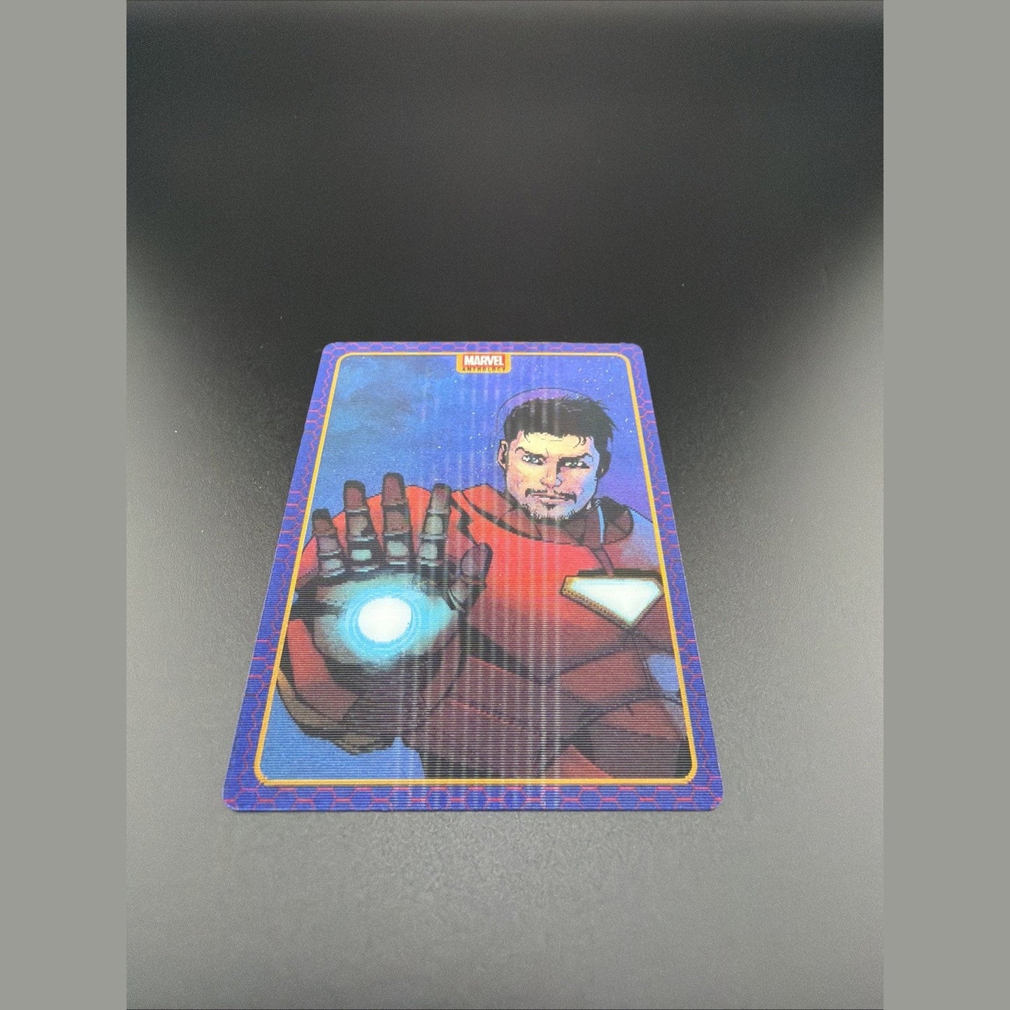 Iron Man Lenticular Hologram 2025 Panini Marvel Anthology L3 Tony Stark Avengers