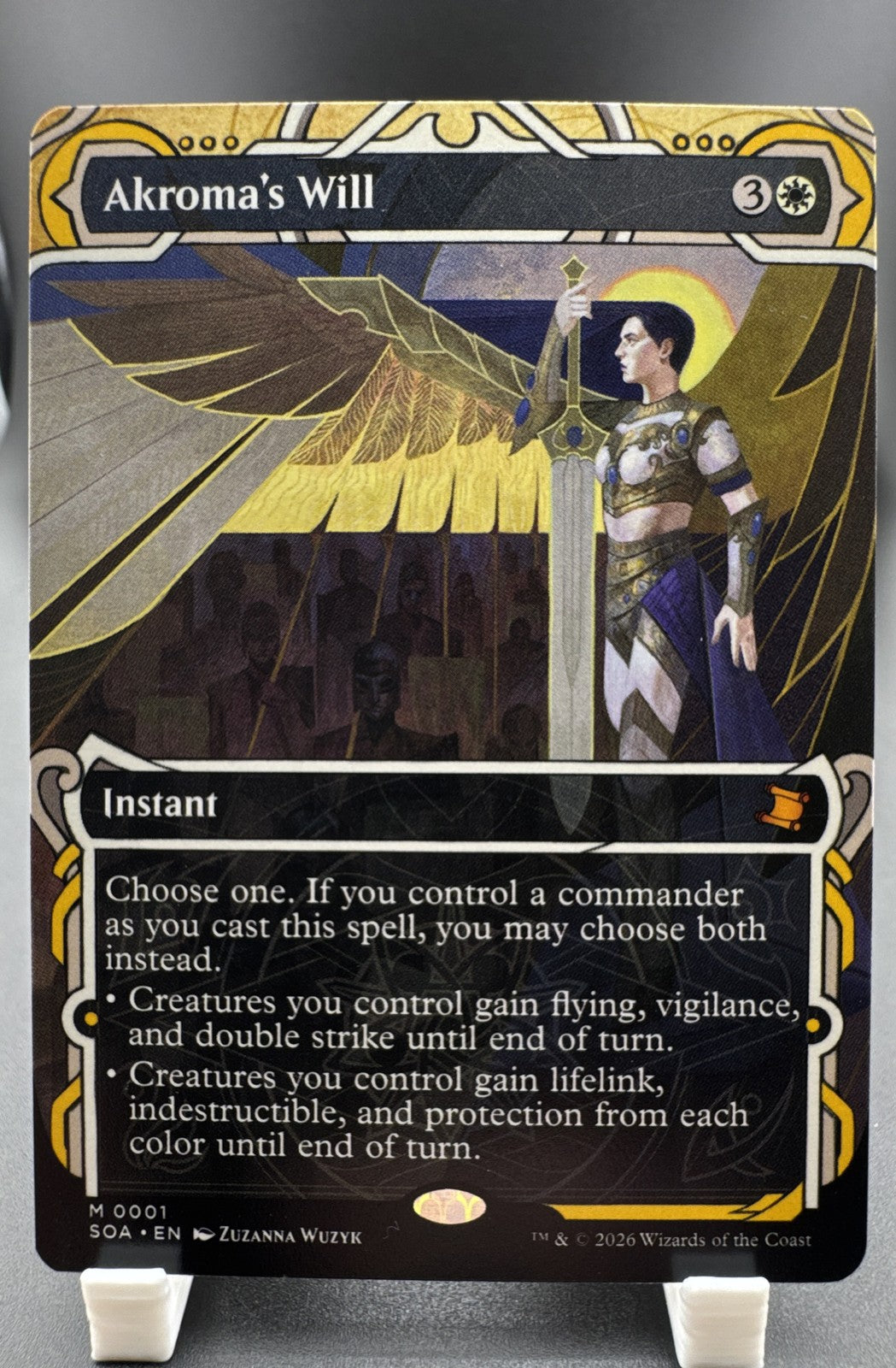 2026 Magic Akroma's Will Secrets of Strixhaven: Mystical Archive Regular