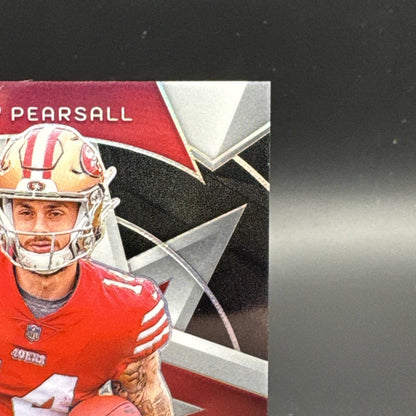 Ricky Pearsall 2024 Panini Spectra Rookie Aura Prizm 21/125 SF 49ers #RA-RPL