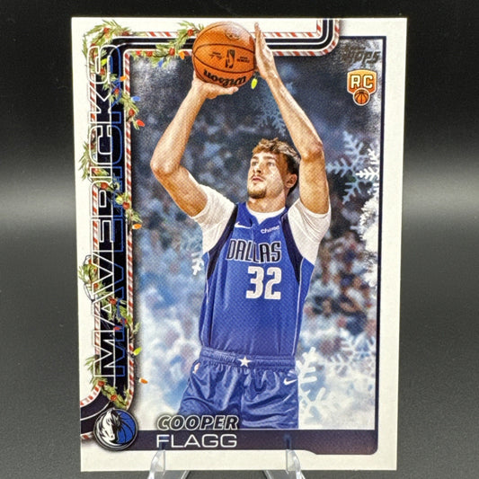 Cooper Flagg 2025-26 Topps Holiday Rookie #H161
