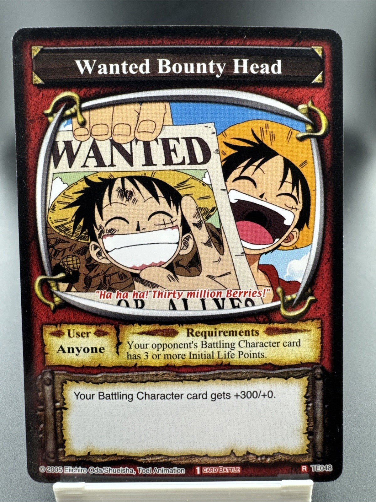 Monkey D Luffy & Roronoa Zoro H37 Hyper Battle Carddass One Piece