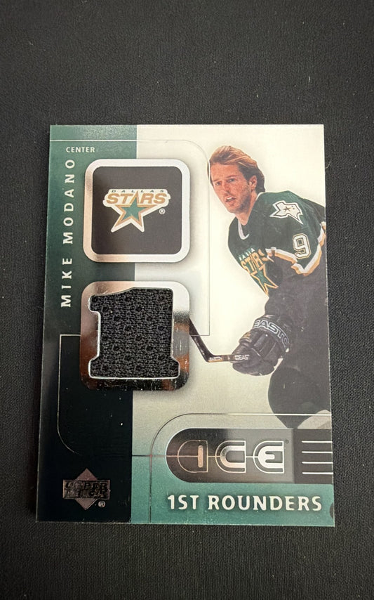 2001-02 Upper Deck Ice - 1st Rounders Mike Modano #F-MM (MEM)