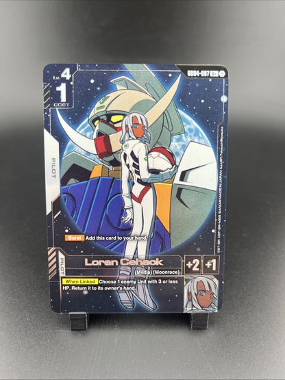 Loran Cehack GD04-097 R+ Phantom Aria Gundam Card Game NM
