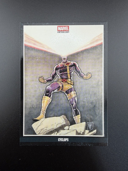 2025 Panini Marvel Anthology Treasure Box  Glow In The Dark Insert # G10 Cyclops