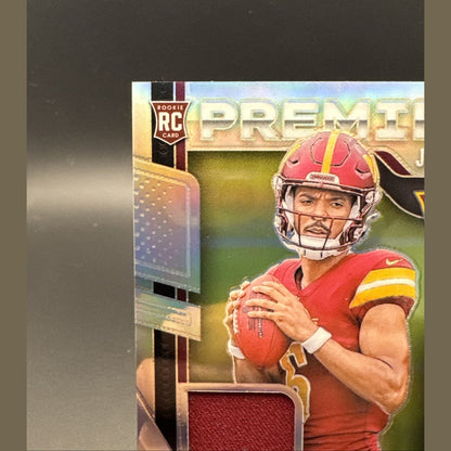 2024 Panini Prizm Jayden Daniels Rookie Premier Jerseys Silver Prizm RC #PJ-JDS