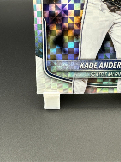 2025 Bowman Draft Chrome Kade Anderson X-Fractor #BDC-3 Seattle Mariners