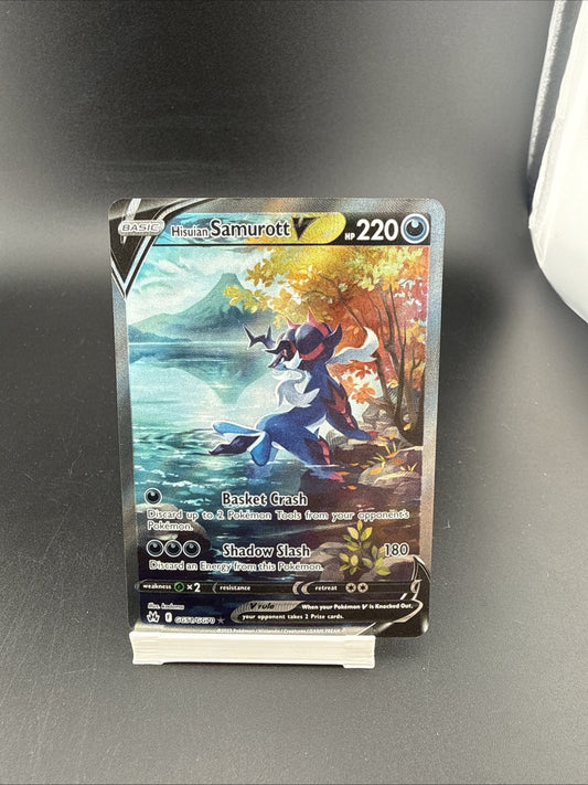 Hisuian Samurott V GG51/GG70 SWSH: Crown Zenith: Galarian Gallery Holo