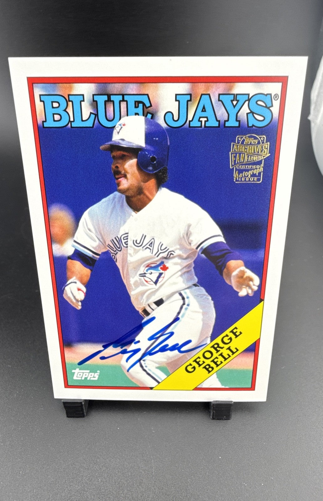 2012 Topps Archives - Fan Favorites Autographs George Bell #FFA-GB (AU)