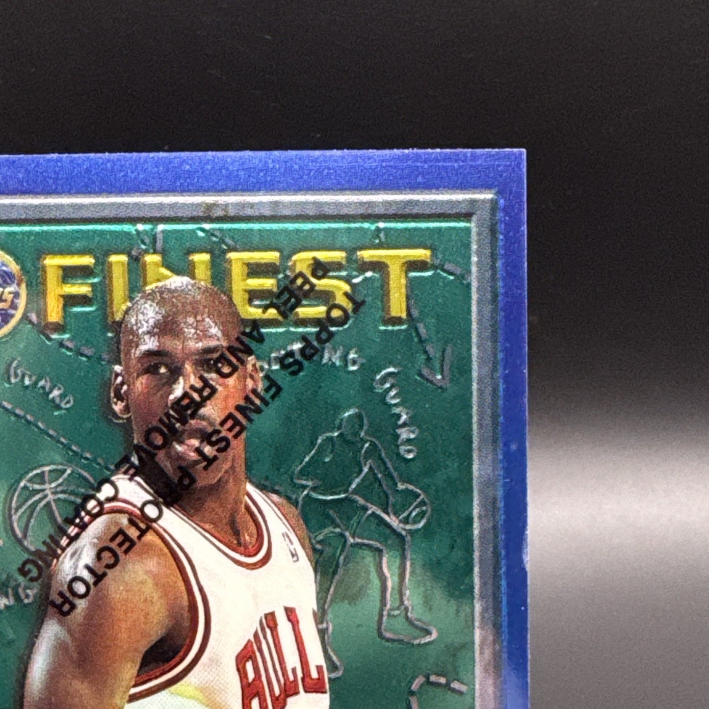 1996 Topps Finest - Michael Jordan #229 With Coating
