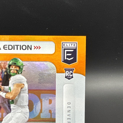 2024 Panini Donruss Extra Edition BO NIX Orange RC #16 Denver Broncos