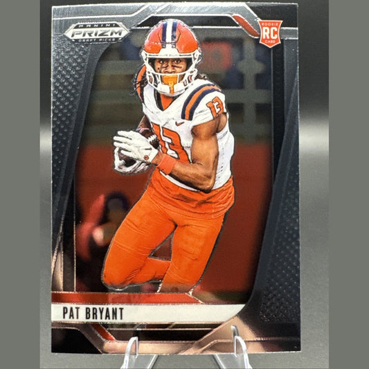 2025 Panini Prizm Draft Picks - Pat Bryant (RC) Prizm #35 Illinois