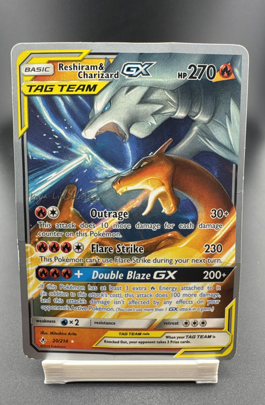 Reshiram & Charizard GX - 2019 (Kaya Lichtleitner) 20/214 World Championship...