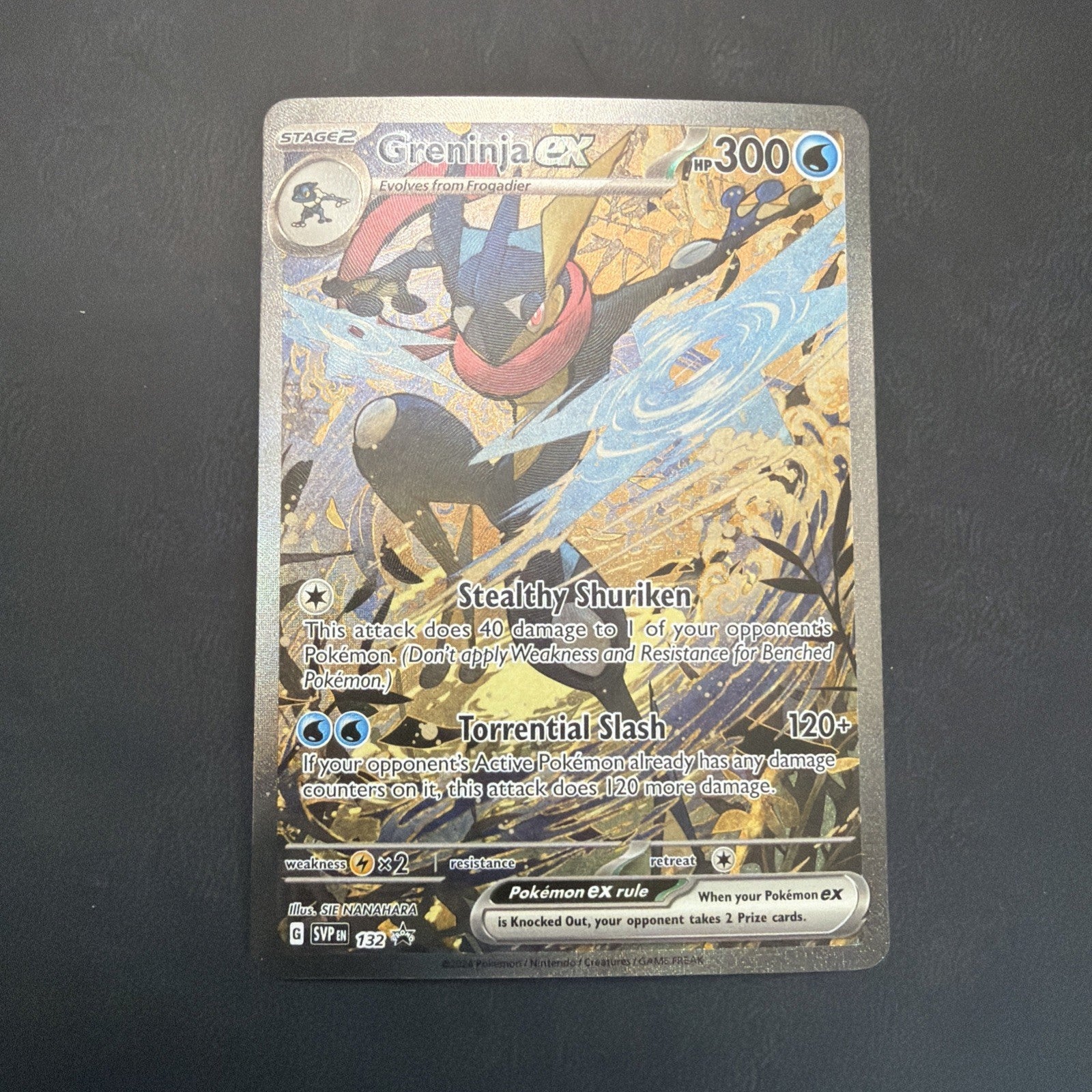 blastoise the pokemon card Pokémon Greninja EX Foil Card XY24