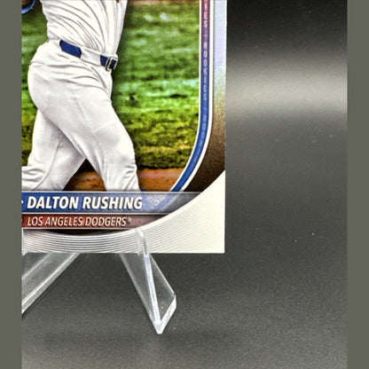 2025 Bowman Chrome Dalton Rushing Rookie #100