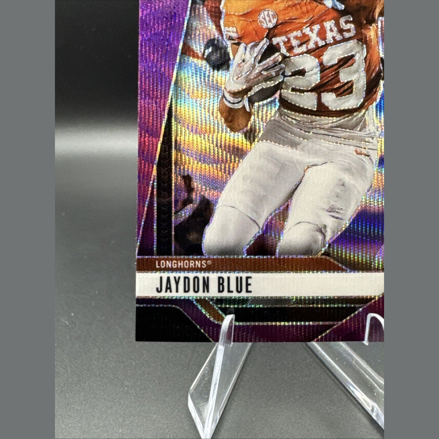 2025 Panini Prizm Draft Picks Jaydon Purple Prizm Rookie #127