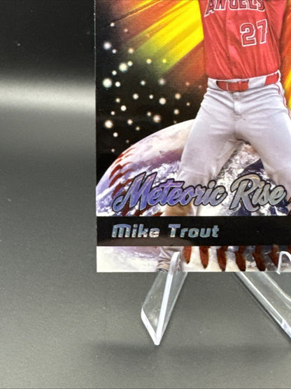 2025 Bowman Chrome - Mike Trout - Meteoric Rise Insert LA Angels #MR-2
