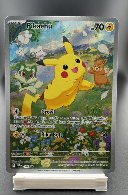 Pikachu 088 Sv: Scarlet & Violet Promo Cards Holo