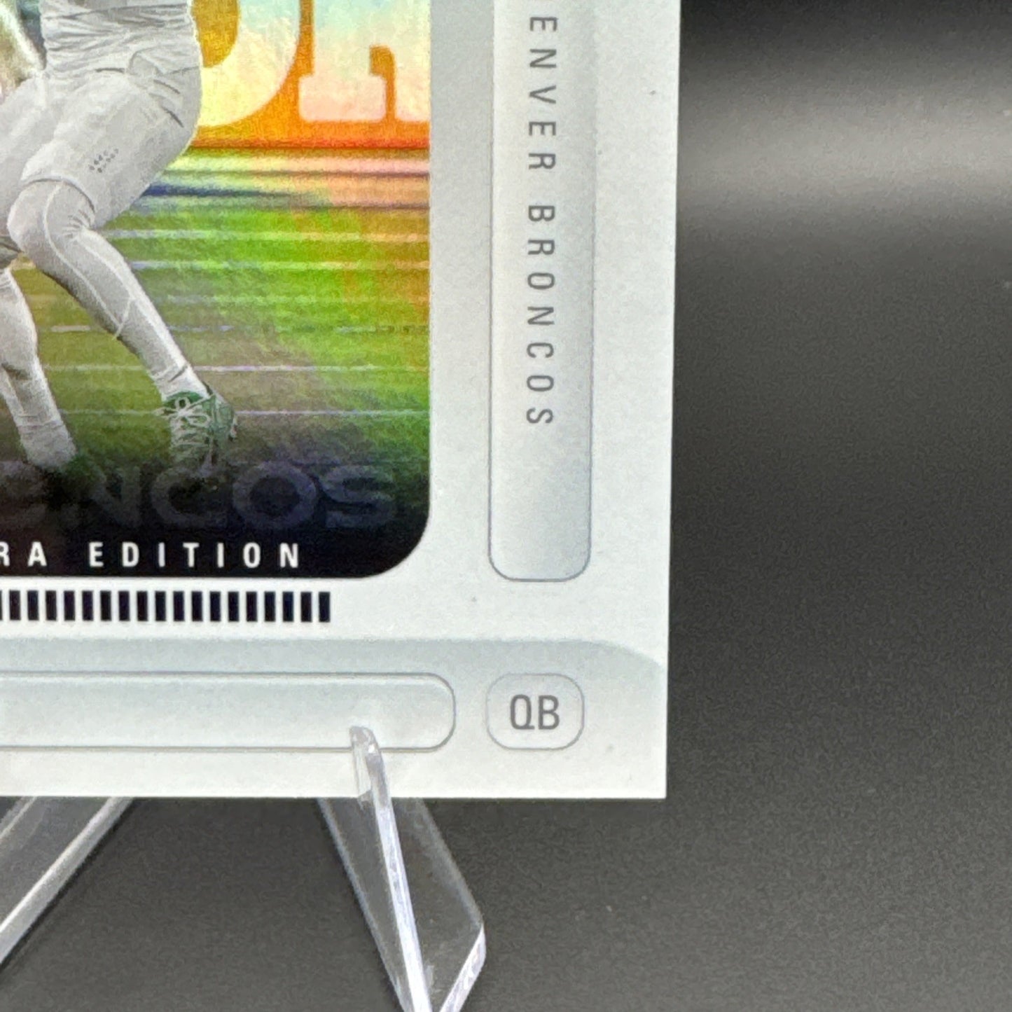 2024 Panini Donruss Extra Edition BO NIX Orange RC #16 Denver Broncos