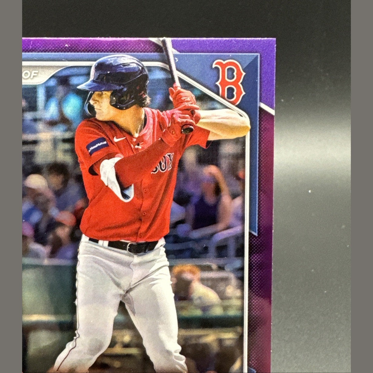 2024 Bowman Chrome ROMAN ANTHONY #BCP-235 PURPLE REFRACTOR #/250 Red Sox