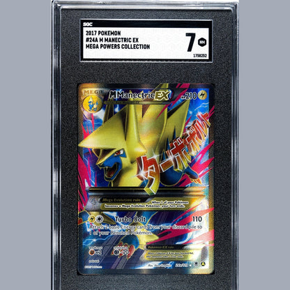 2017 M Manectric EX 024A/119 Alternate Art Holo Mega Powers Collection