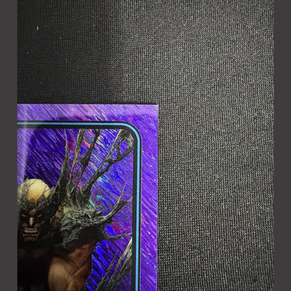 2025 Topps Chrome Marvel Wolverine Purple Shimmer /75