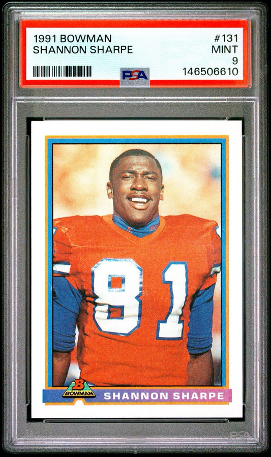 1991 Bowman - Shannon Sharpe #131